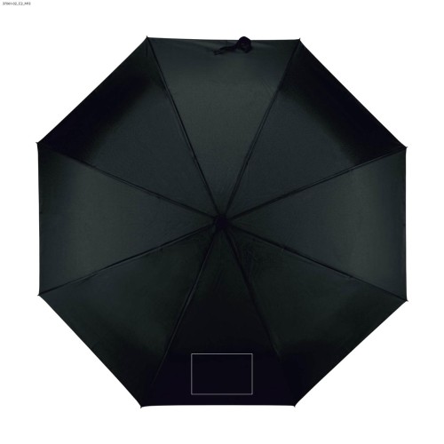 Parasol ADIA czarny z logo