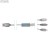 Kabel USB 3 w 1 TALA srebrny