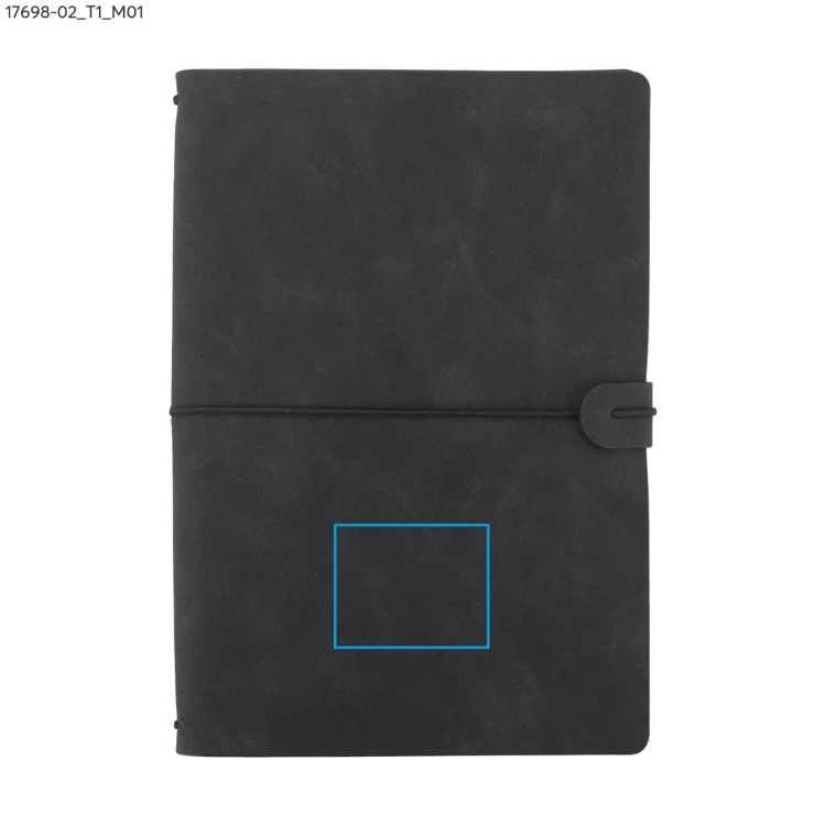 Notes RETRO A5 czarny