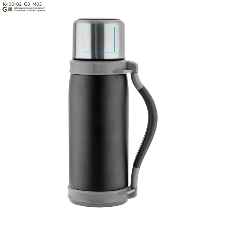 Termos TIMO 1200 ml czarny