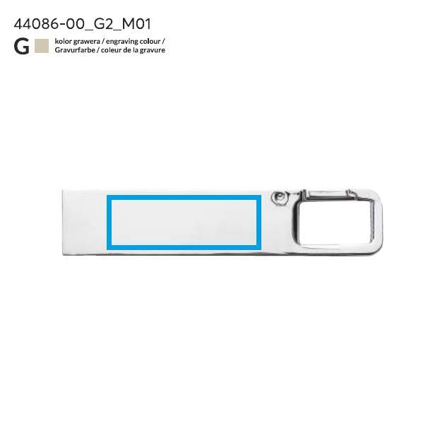 Pamięć USB TORINO 16 GB srebrny