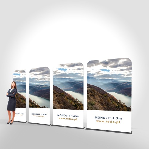 Ścianka reklamowa tekstylna Monolith 1,2m