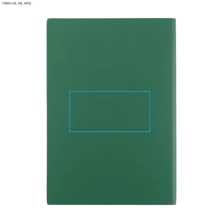 Notes LORE A5 zielony