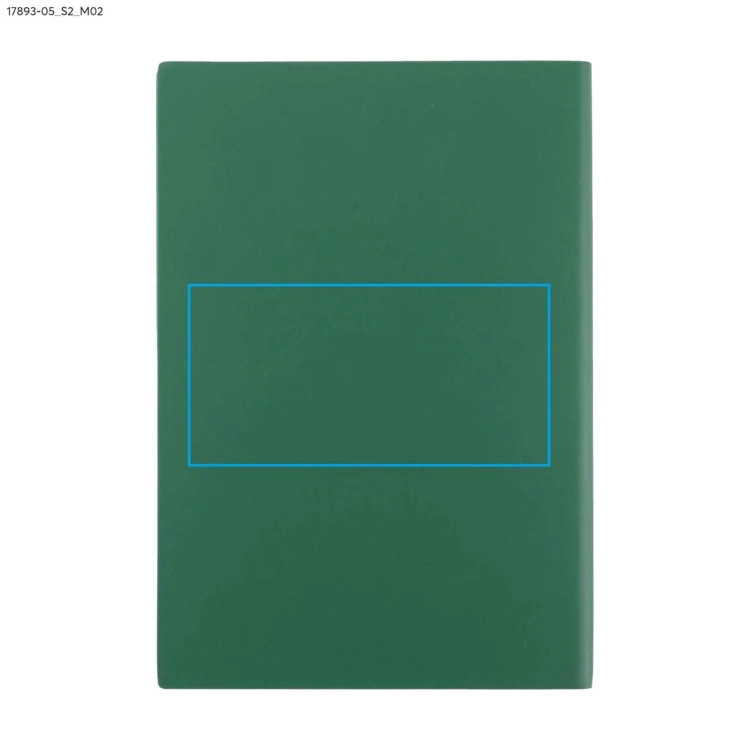 Notes LORE A5 zielony