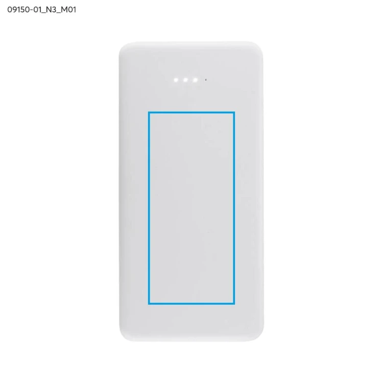 Power bank SIMPLE 10000 mAh biały