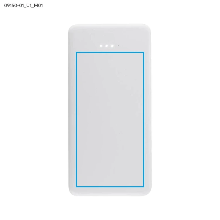 Power bank SIMPLE 10000 mAh biały