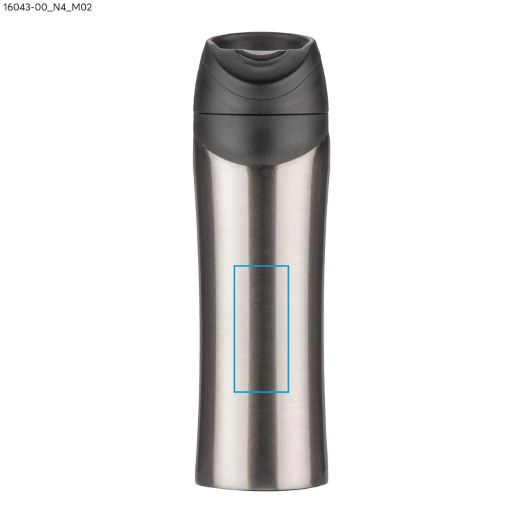 Kubek termiczny MIKE 450 ml srebrny