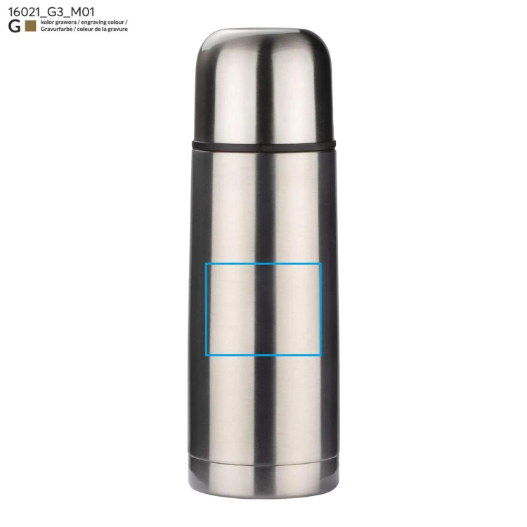Termos SVEN 350 ml srebrny