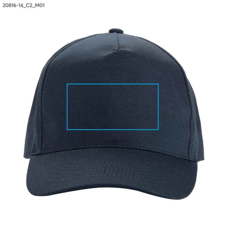 Czapka z daszkiem TORI granatowy z logo