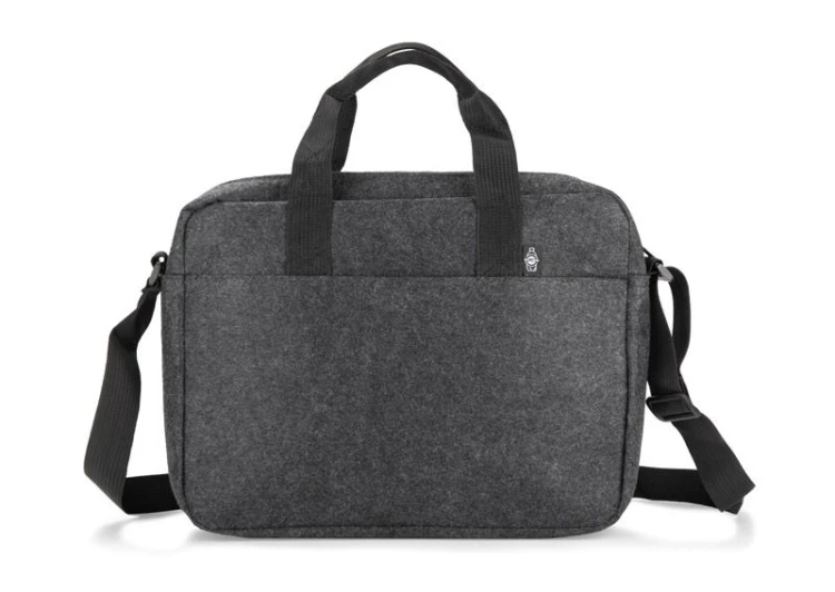 Torba na laptopa TEKKO szary z logo