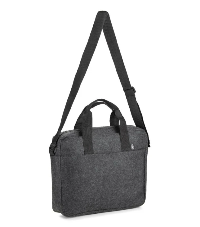 Torba na laptopa TEKKO szary z logo