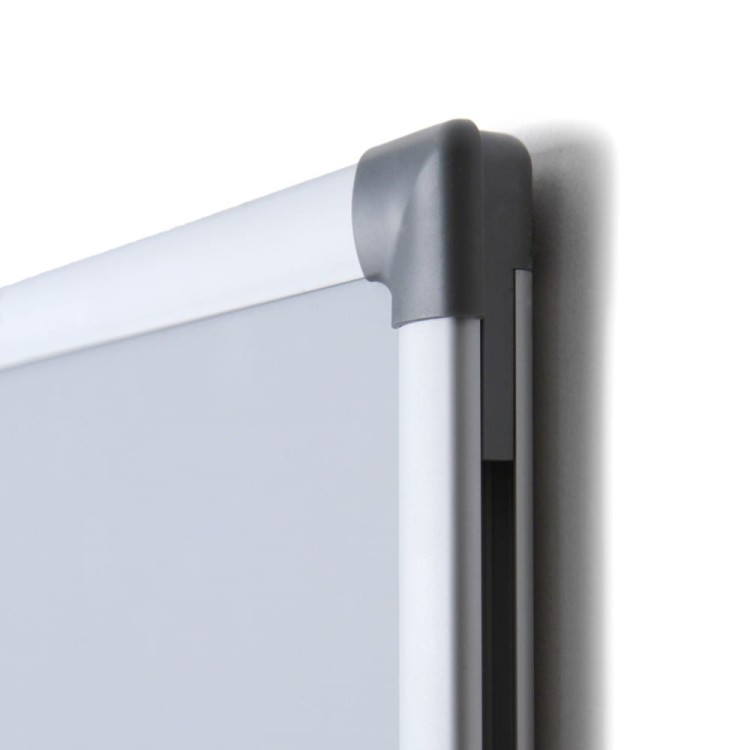 Plastikowa nakładka - Magnetyczna tablica suchościeralna SCRITTO® Economy 90 x 60 cm tablica suchościeralna magnetyczna do urzędu szkoły biura do pisania markerem pisakiem flamastrem suchościeralnym
