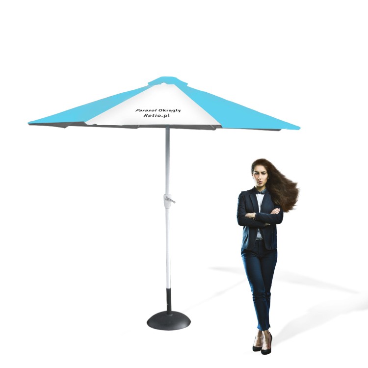Parasol gastronomiczny ogrodowy barowy parasol restauracyjny piwny handlowy parasol hotelowy parasol reklamowy z indywidualnym nadrukiem Okrągły