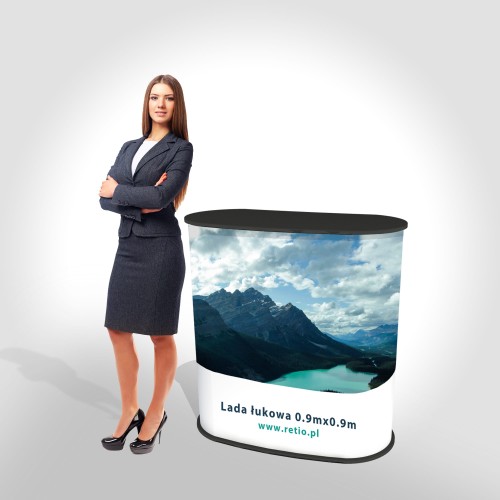 Trybunka Basic Łukowa z grafiką