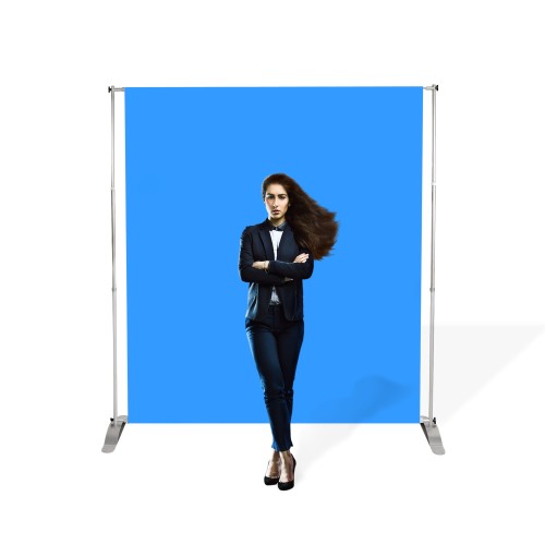 Ścianka fotograficzna tło do zdjęć niebieskie tło bluescreen filmowa wideościanka ścianka wideo 240 x 250 cm