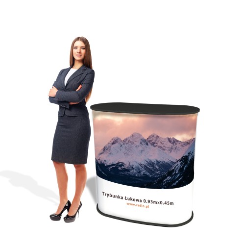 Trybunka Basic Łukowa z grafiką