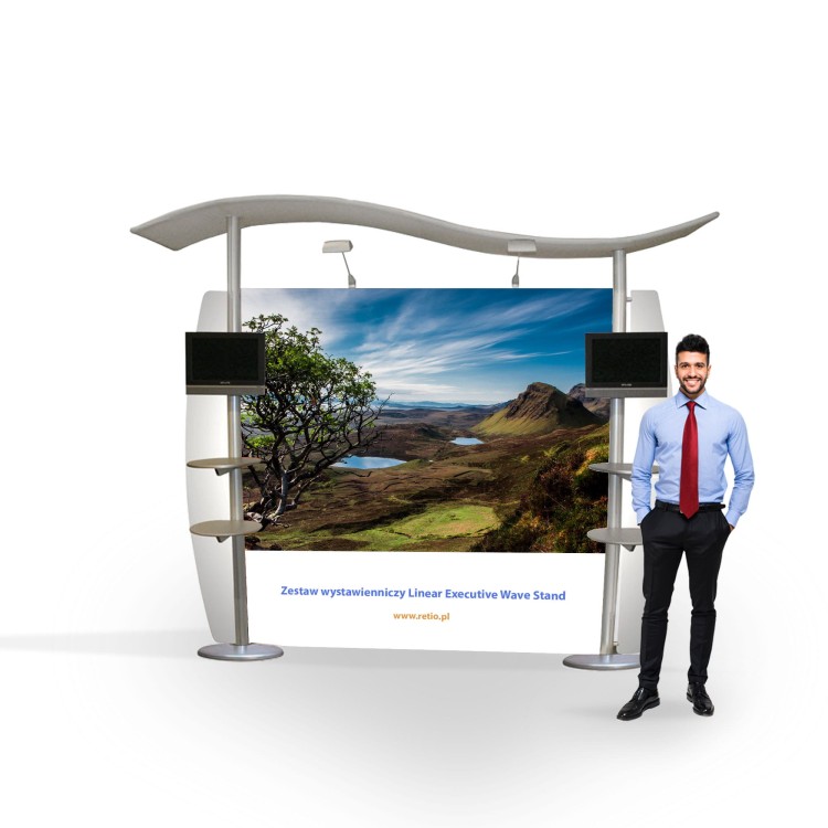 Ścianka reklamowa Linear Executive Wave