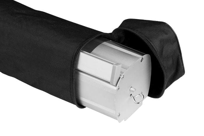 Roll-up bag basic - Öffnung von der Seite
