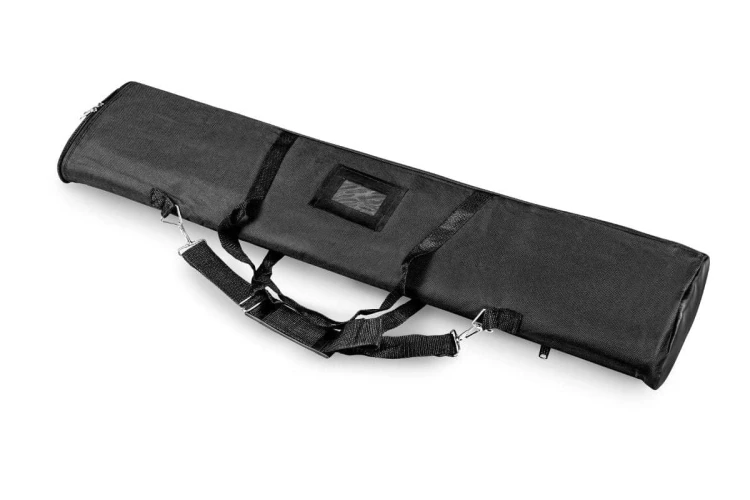 Professionelle, hochwertige Transporttasche für den Roll-up Teardrop im geschlossenen Zustand