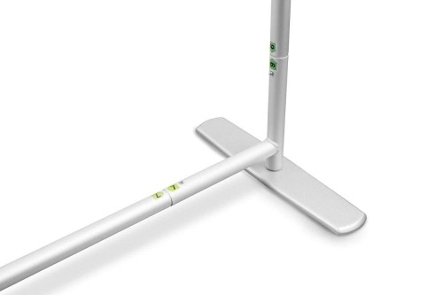 Gerader Standard-Textilwandrahmen - Nahaufnahme am Fuß