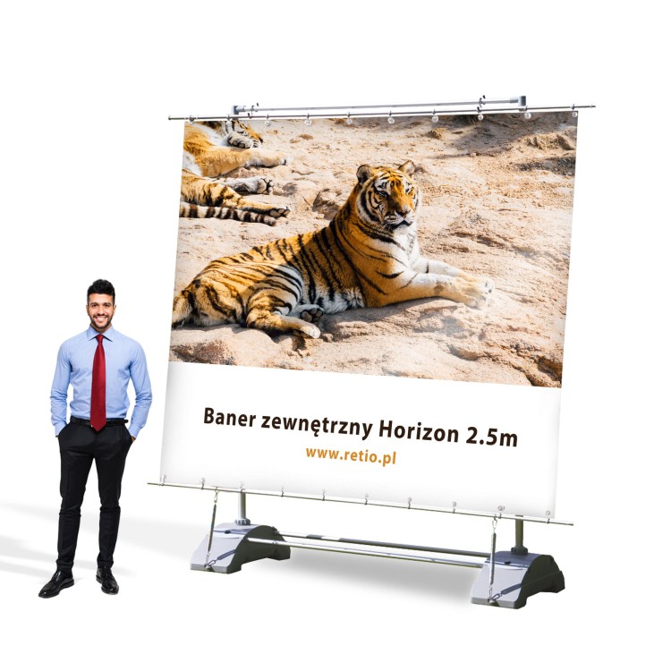 Wydruk do banera Horizon 2500 x 2400 mm