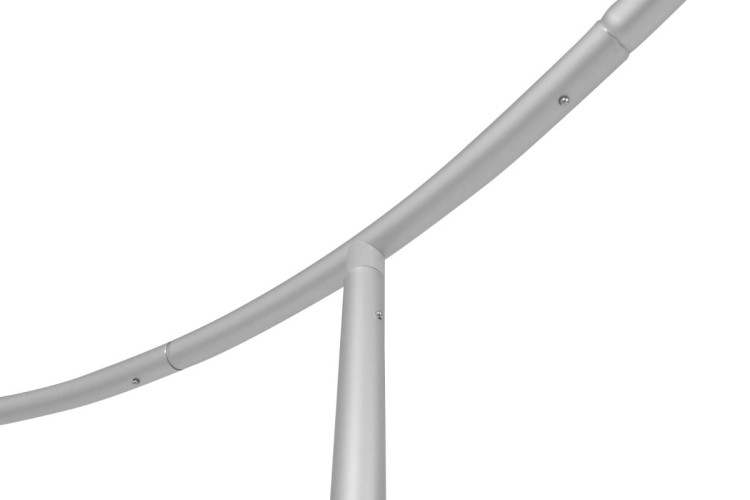 Nahaufnahme von Aluminium-Wandabschnitten