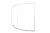 Gebogener Textilwandrahmen Standard 3m von hinten