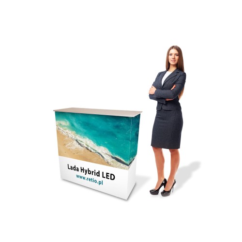 Wydruk do podświetlanej lady Hybrid LED