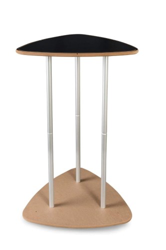 Rahmen des textilen Dreiecksständers von hinten