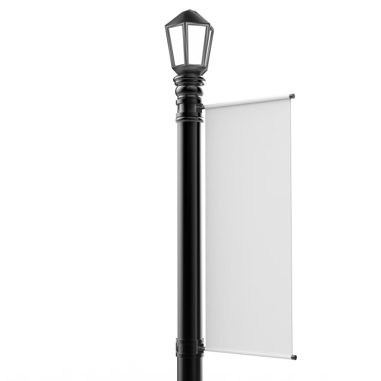 Straßenmast Fahnenmast