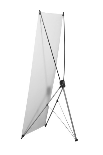 X-Bannerrahmen Standard von hinten