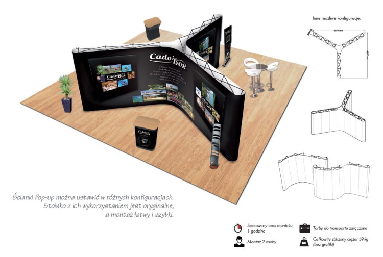 Zestaw Wystawienniczy BOX