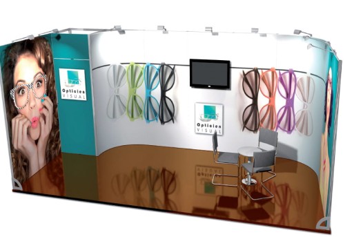 system reklamowy na targi wystawiennicze