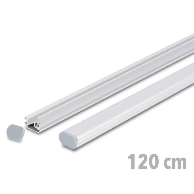Plakatlatten TWIN 120 cm - Plakatlatten Werbebannerlatten Express Clip
