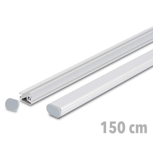 Plakatlatten TWIN 150 cm - Plakatlatten Werbebannerlatten Express Clip