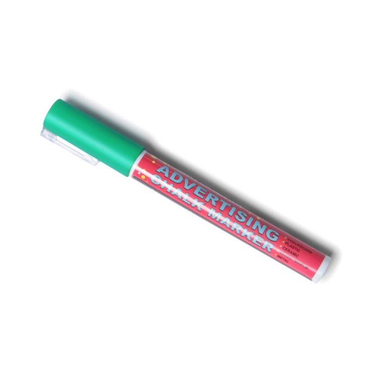 Marker kredowy 3 mm Zielony pisak kredowy kreda w płynie do tablic kredowych