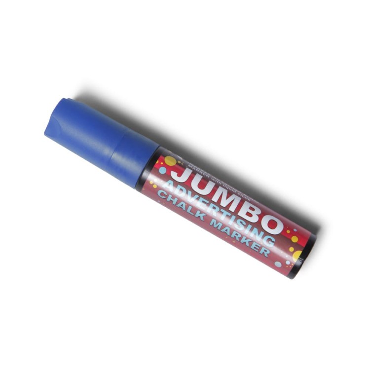 Marker kredowy 15 mm Niebieski pisak kredowy kreda w płynie do tablic kredowych