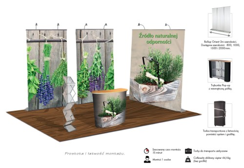 Zestaw Wystawienniczy Natural