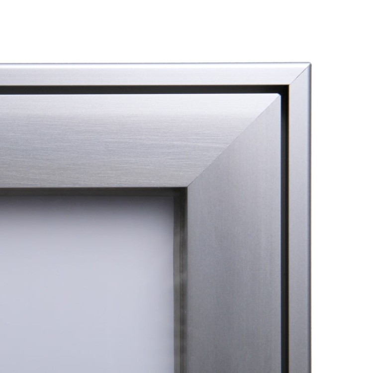 Detal - Gablota magnetyczna SCS 9xA4 66x92 cm zamykana na kluczyk do użytku wewnętrznego gablota wewnętrzna i zewnętrznego gablota ogłoszeniowa gablota informacyjna tablica ogłoszeń tablica informacyjna