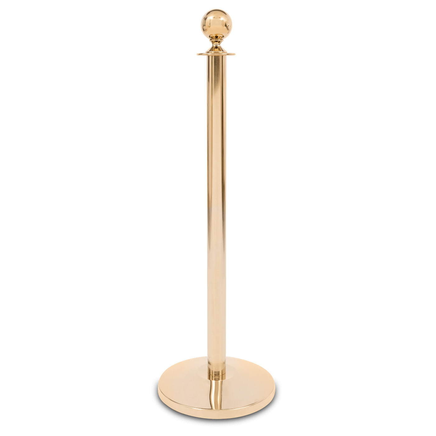 ROYAL Barrier Post for a Hotel Restaurant or VIP Zone GOLD