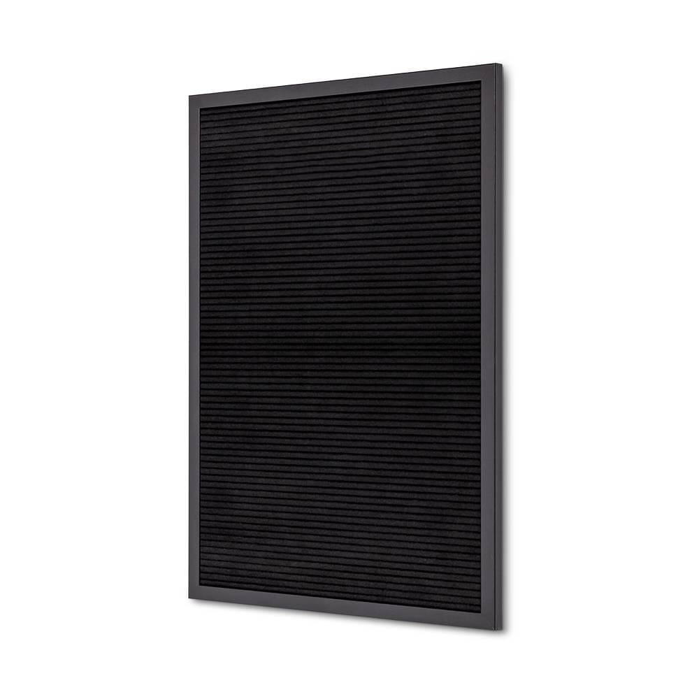 Czarna tablica literowa 60 x 80 cm do użytku wewnętrznego w zestawie z literami wewnętrzna tablica literowa ogłoszeniowa tablica informacyjna tablica ogłoszeń