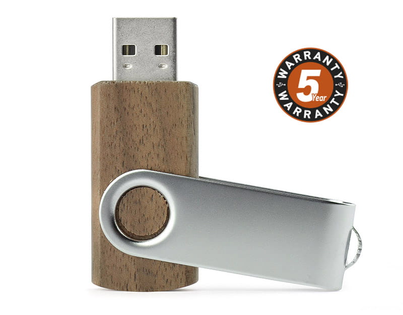 USB-Speicher TWISTER WALNUSS 16 GB braun