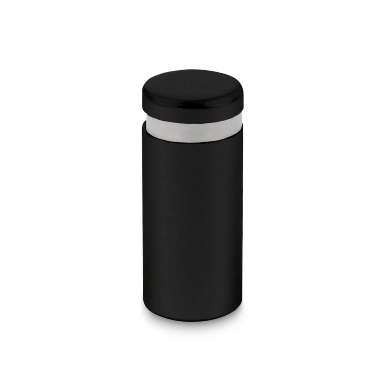 Dystans montażowy 13mm Ø Aluminium Czarny Mat 13x13
