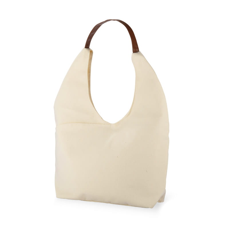 Torba bawełniana TASKE 280 g brązowy z logo