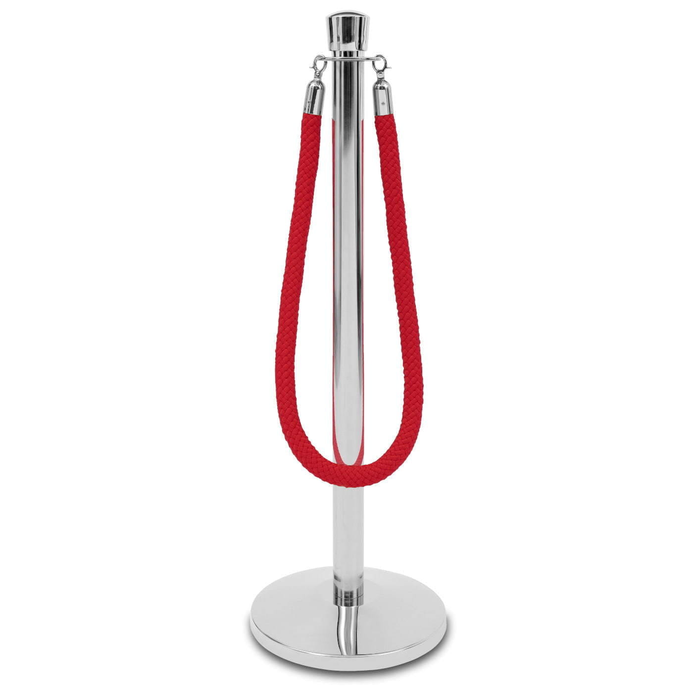 Modern Barrier Post for a Hotel Restaurant or VIP Zone Chrome