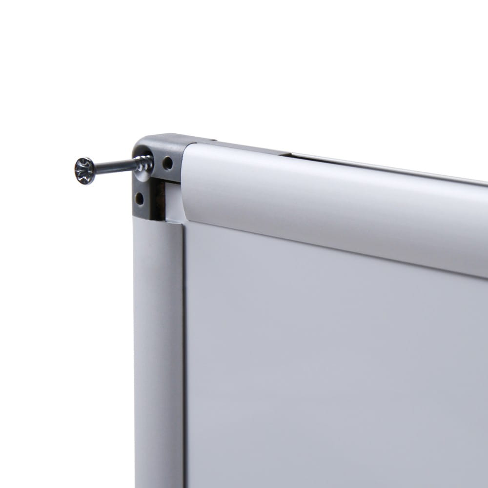 SCRITTO® Magnetic Dry-wipe Board 90 x 60 cm Enameled White Magnetic Dry-wipe Board for School or Office for Writing with a Marker Pen with a Felt-tip Pen
