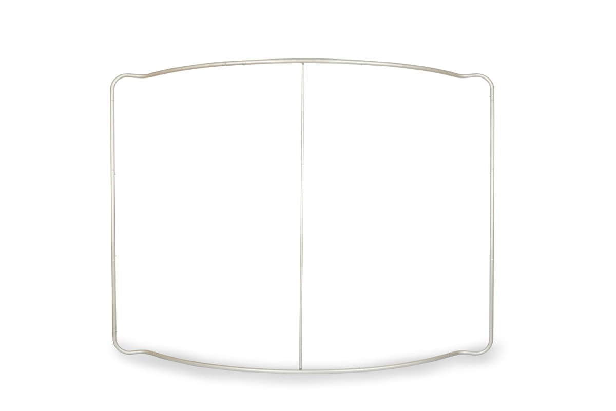 Curved Fabric Banner Stand  Standard Frame
