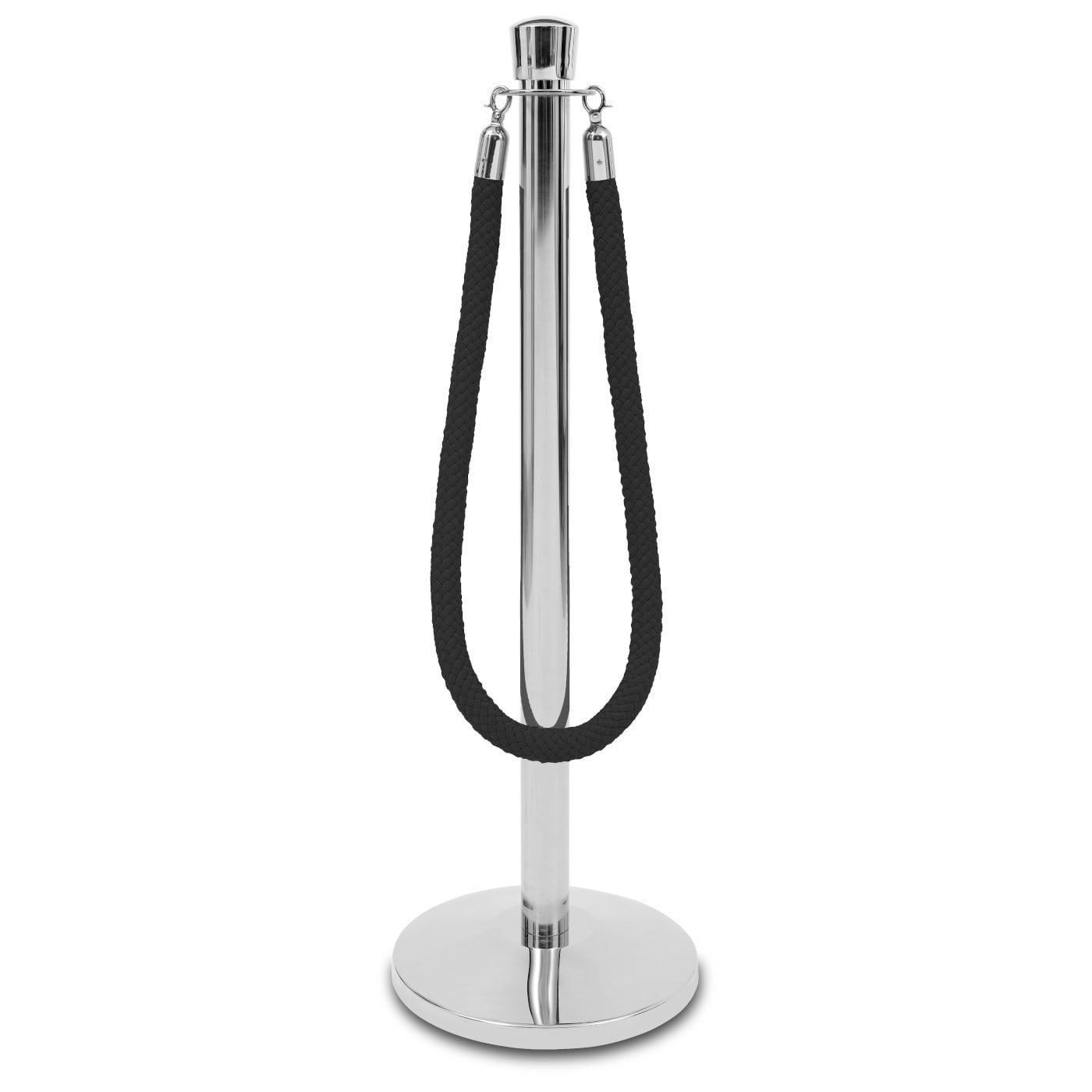 Modern Barrier Post for a Hotel Restaurant or VIP Zone Chrome