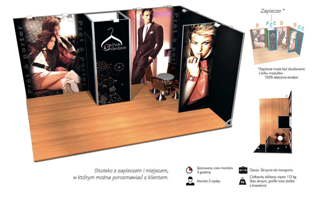 Vector Mode&Tendance Stand 15m2