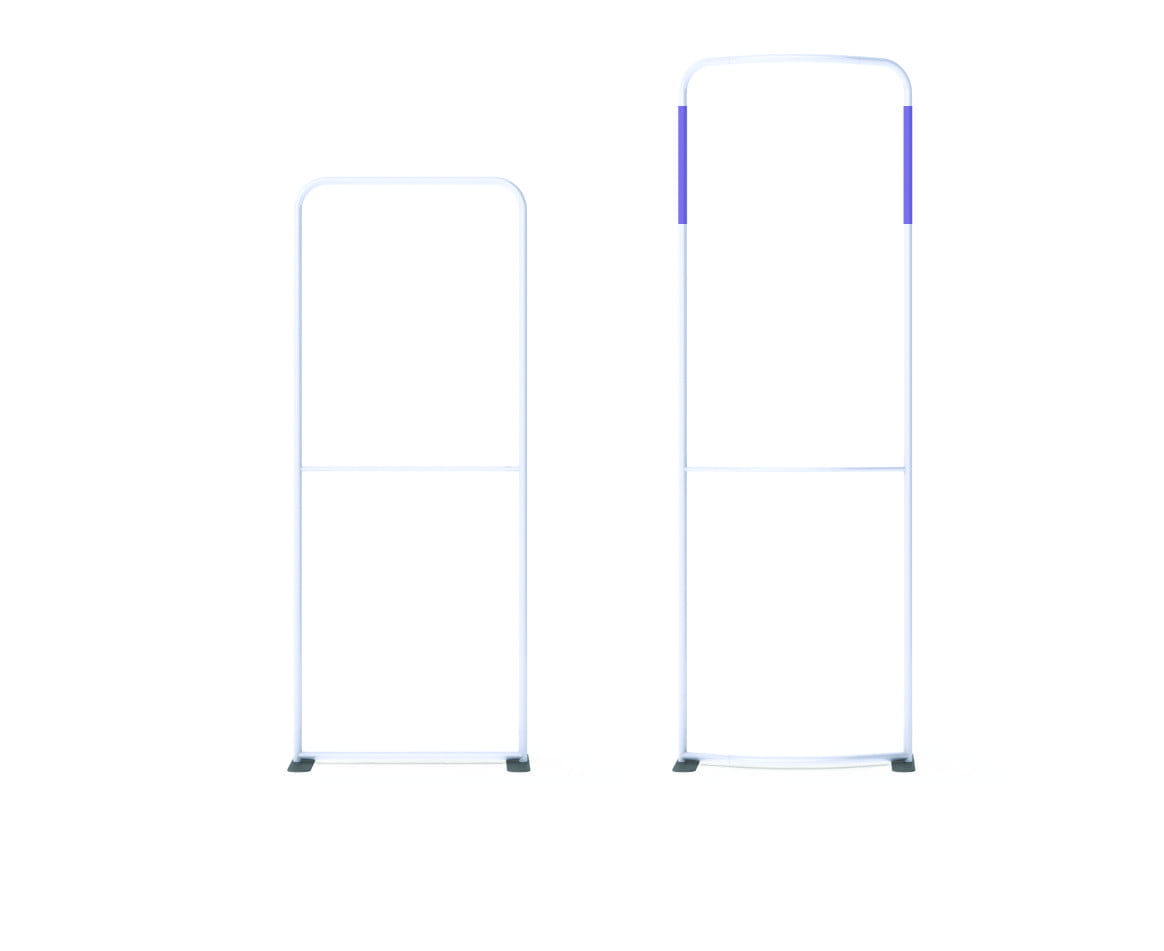 Comparison of the version with the extension to the two-meter version, magneto stand